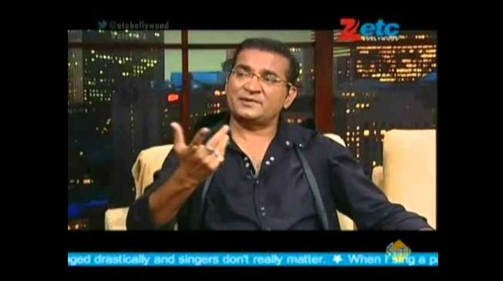 Abhijeet Bhattacharya With Komal Nahta